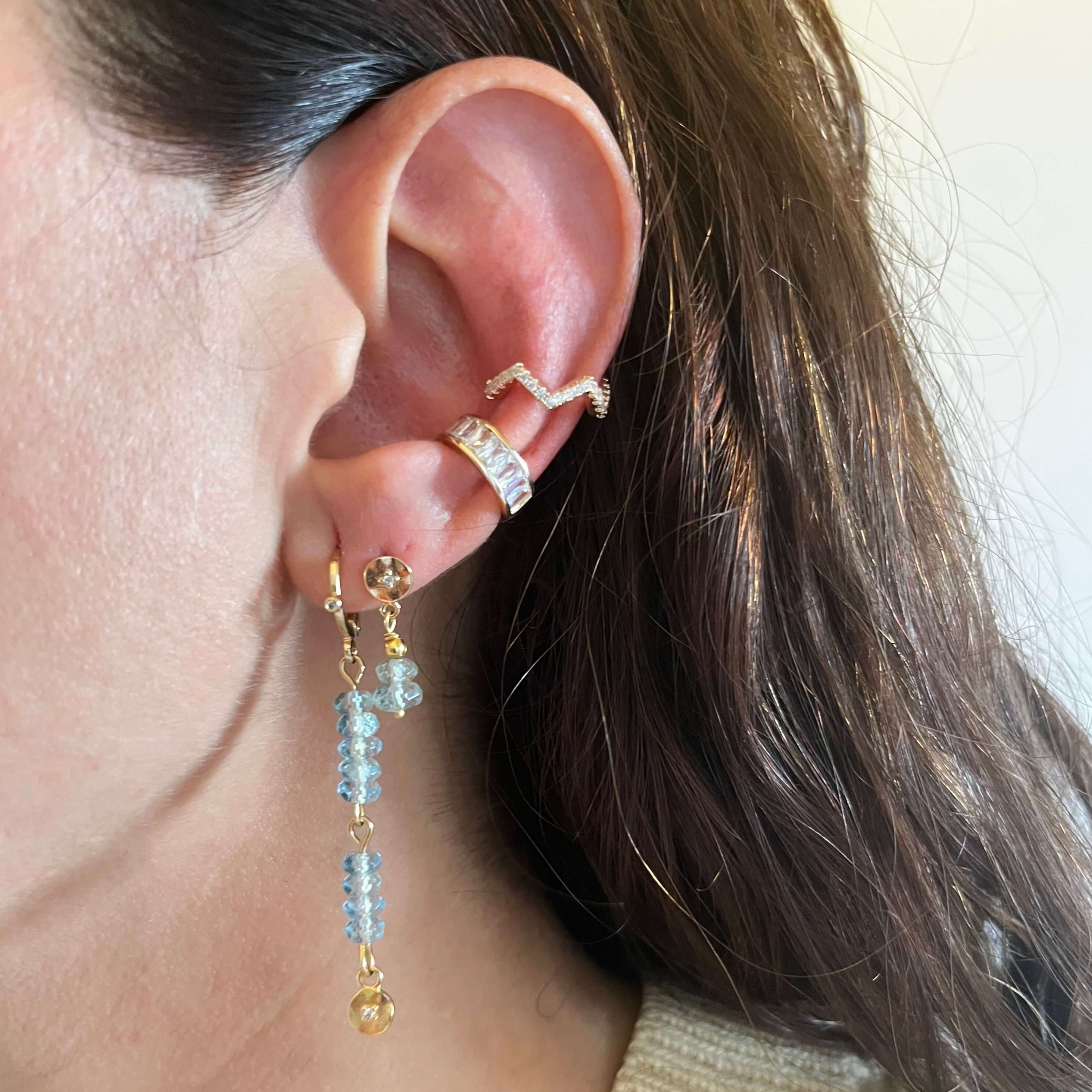 PIERCING BAGUETE OURO