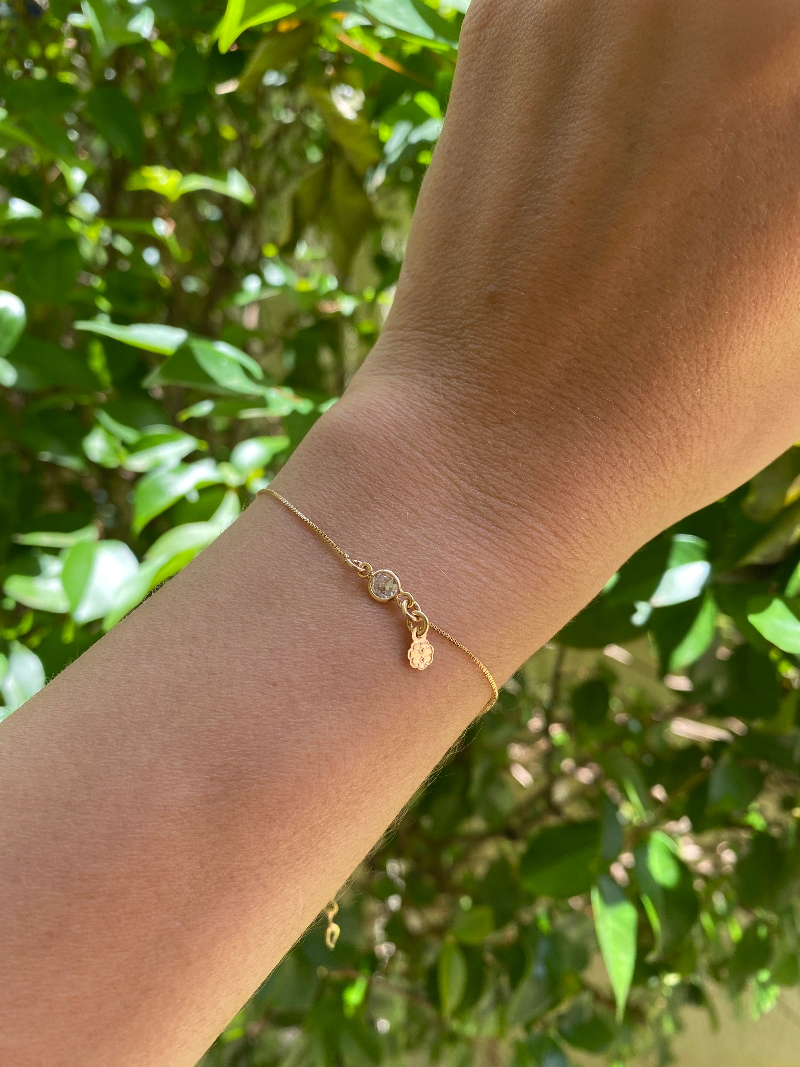 PULSEIRA PONTINHO LUZ OURO