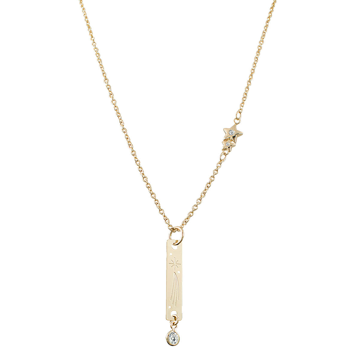 COLAR ESTRELA CADENTE OURO