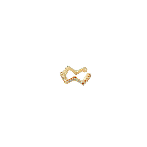 PIERCING ONDA OURO
