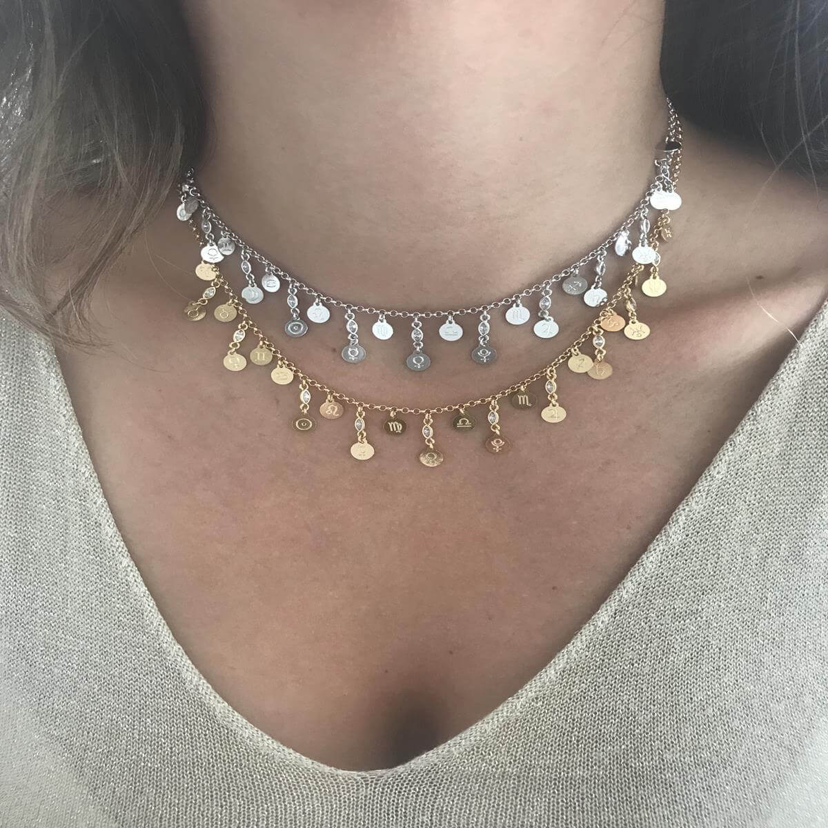 CHOKER BELEZA CELESTIAL OURO - Anilú
