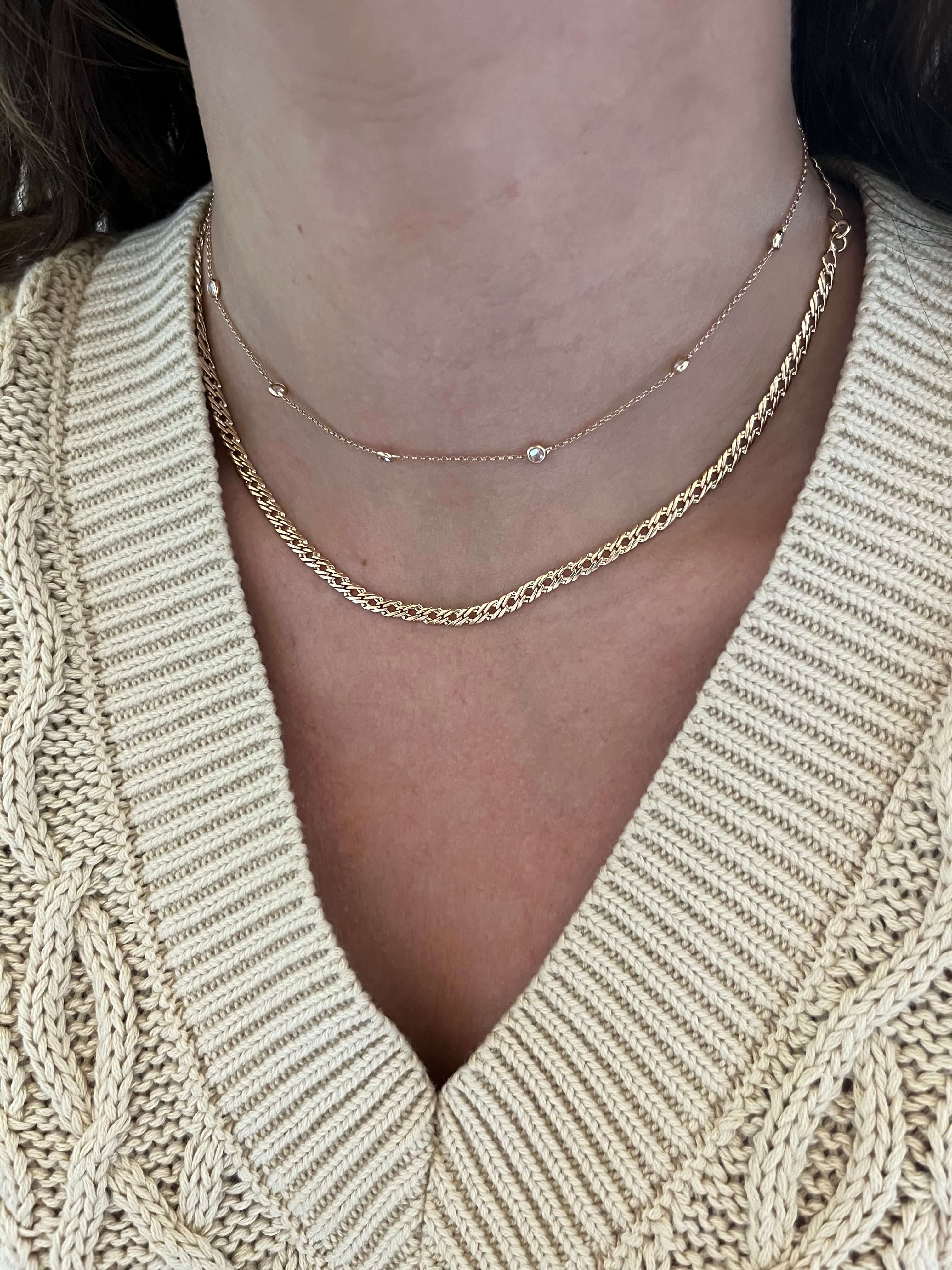 CHOKER ZIRCÔNIAS RADIANTE OURO