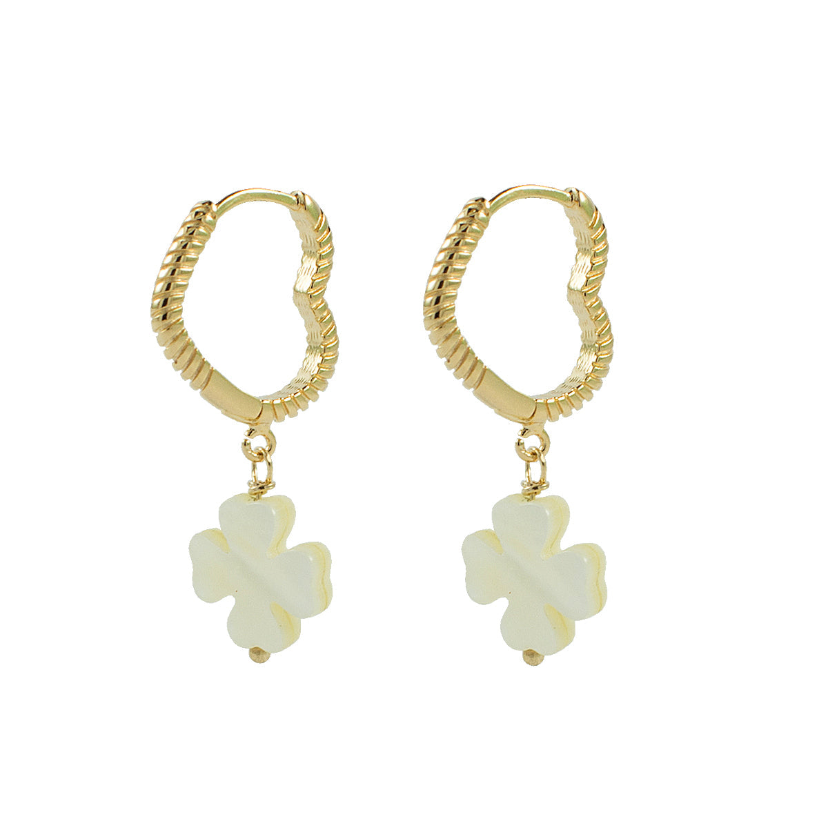 ARGOLA TREVO DA SORTE OURO