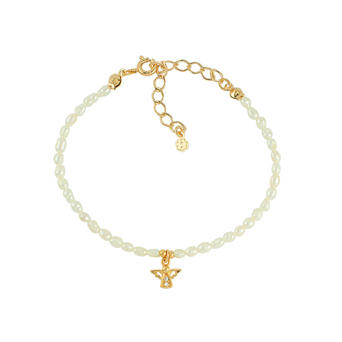 PULSEIRA ANJO DA GUARDA OURO