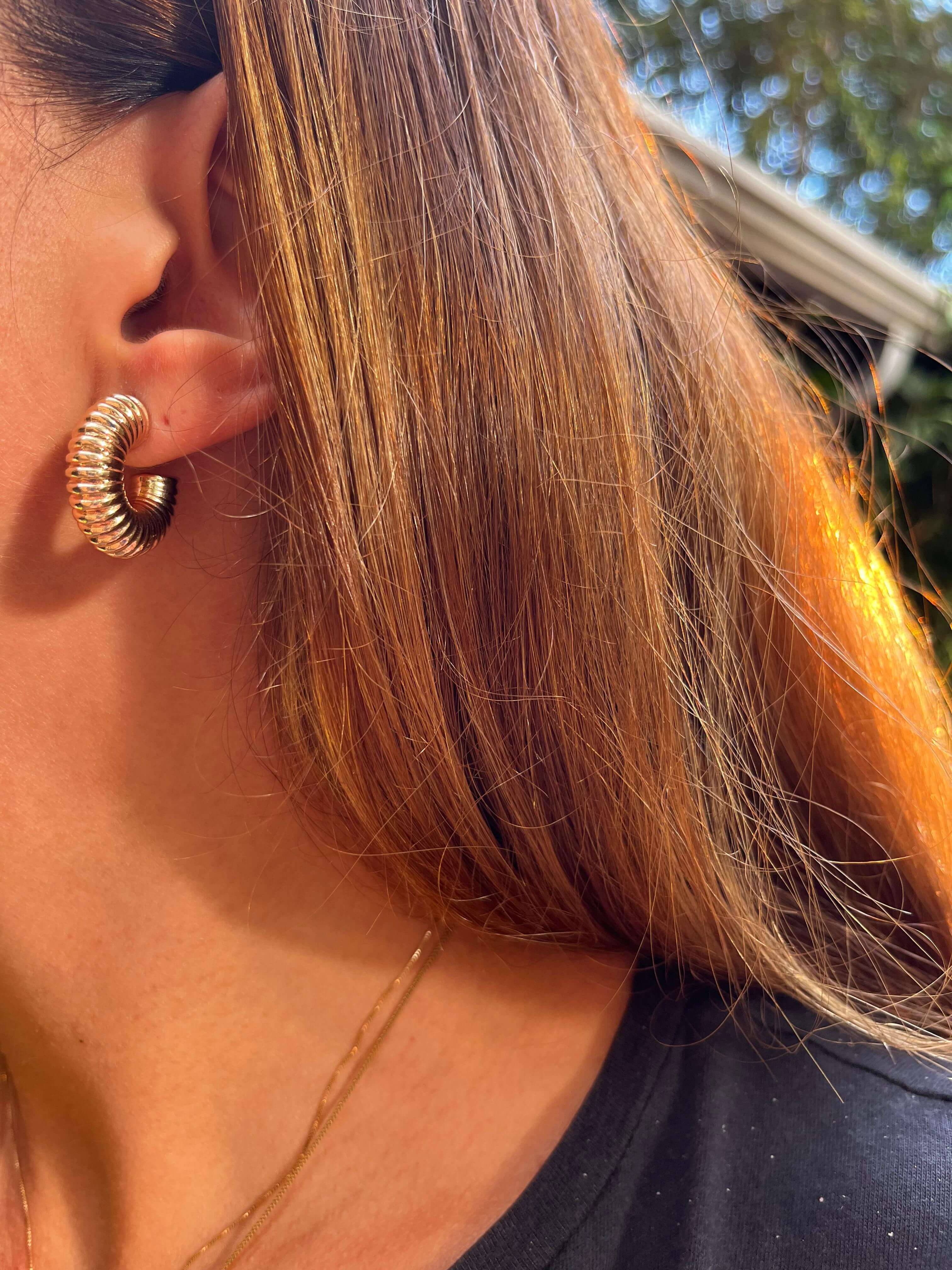 ARGOLA TATU BOLA OURO