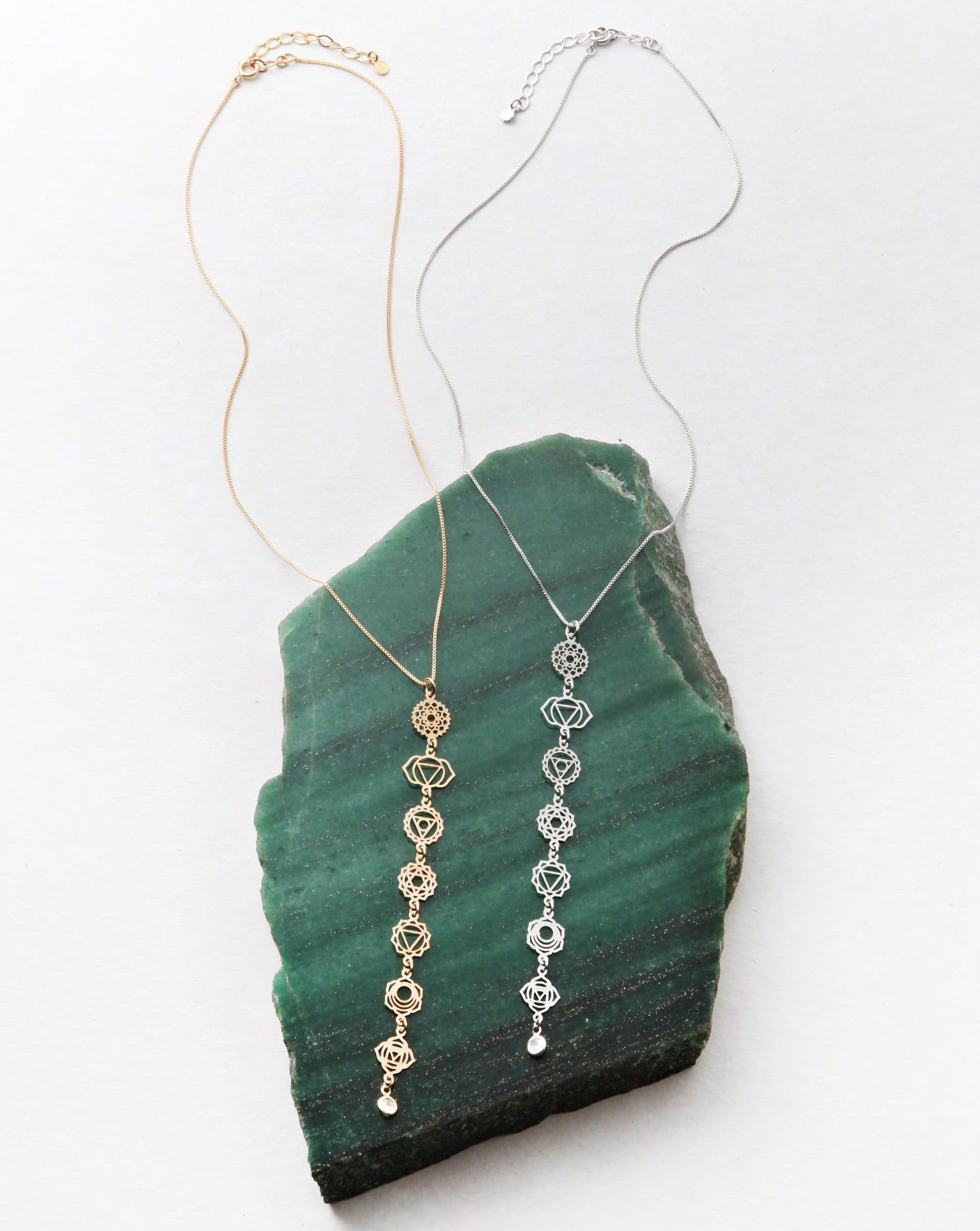 CHOKER CHAKRAS OURO - Anilú
