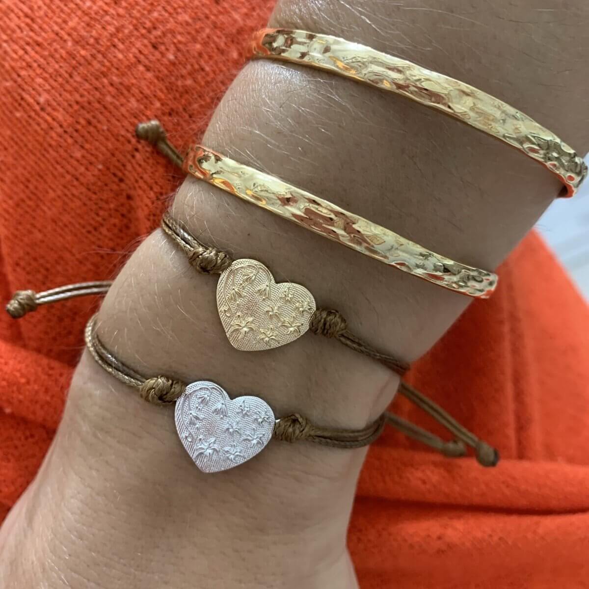 PULSEIRA AMOR OURO