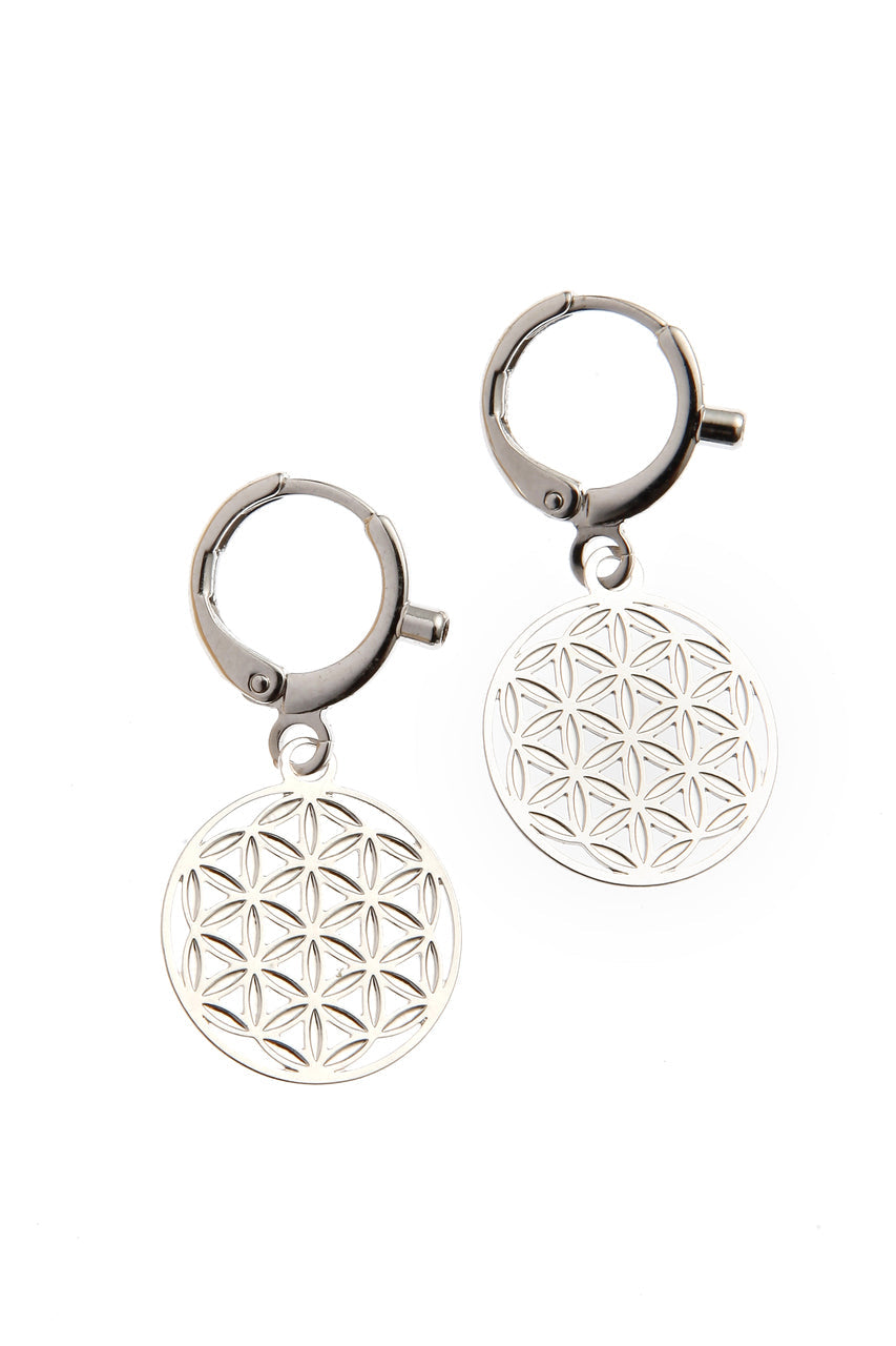 ARGOLA FLOR DA VIDA RODIO