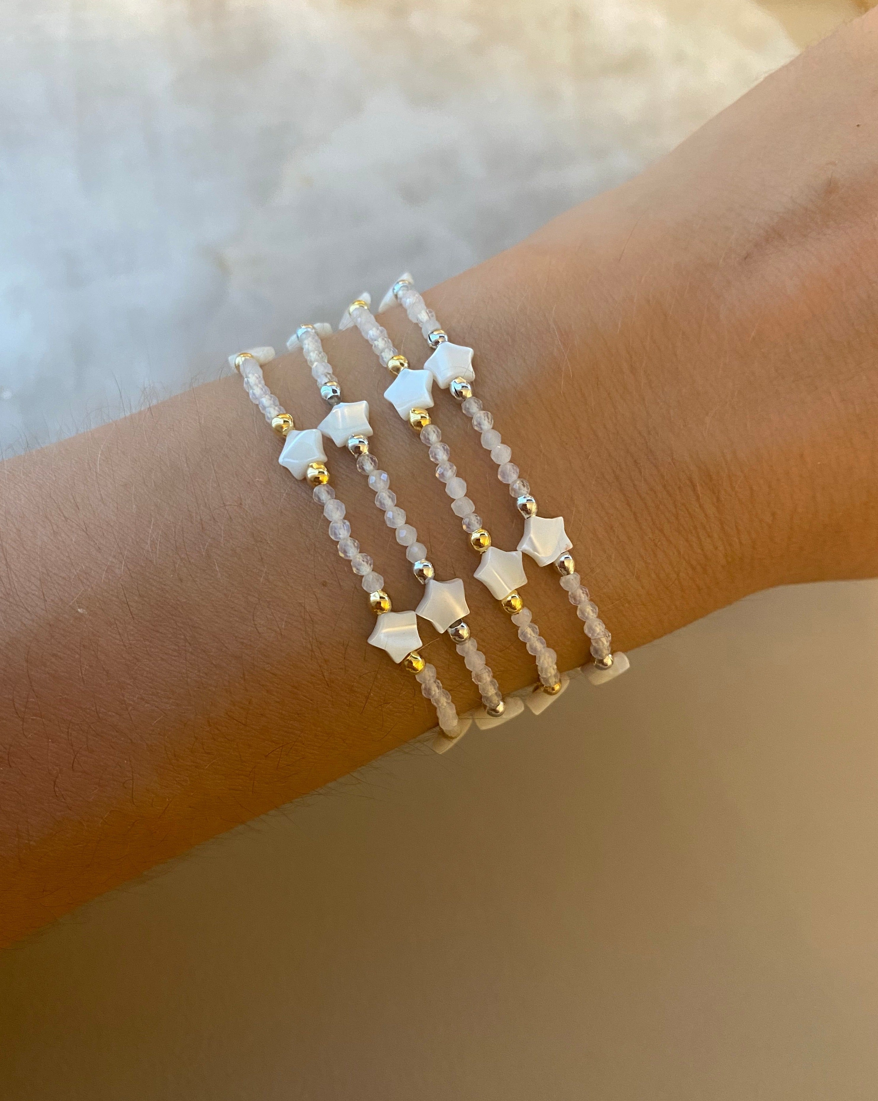 PULSEIRA ESTRELAS DO CÉU OURO