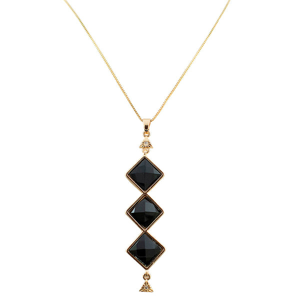 COLAR CAIRO ONIX OURO