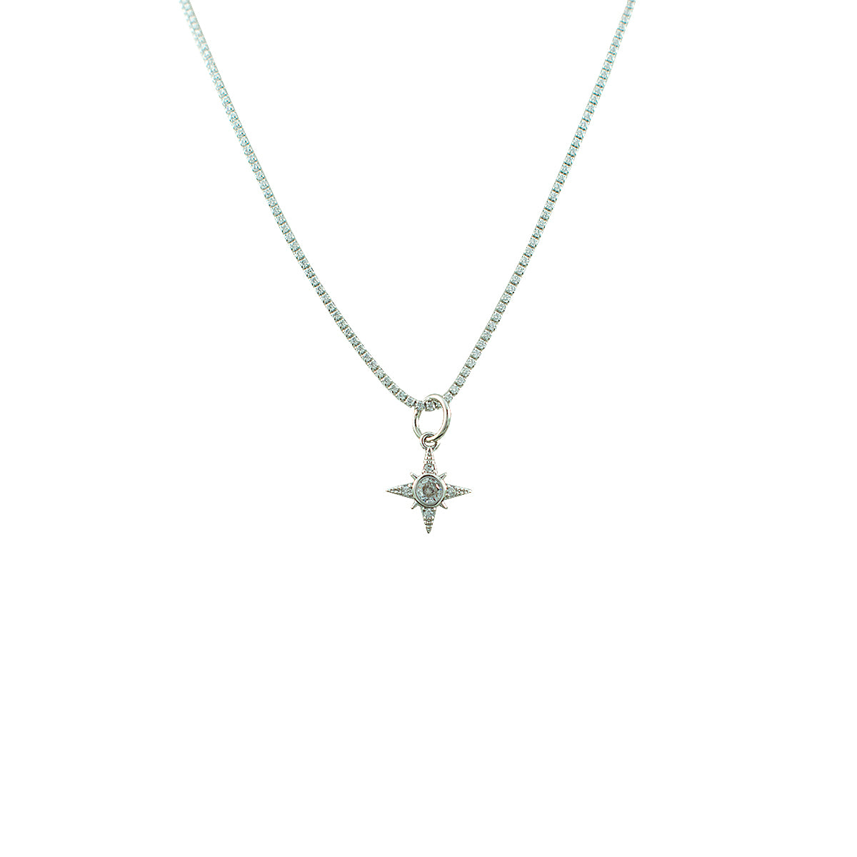 Choker Riviera Star Rodio