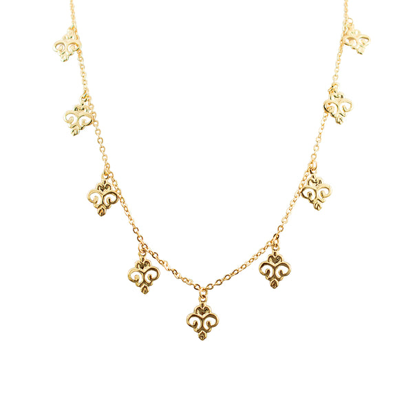 COLAR ARABESCO OURO