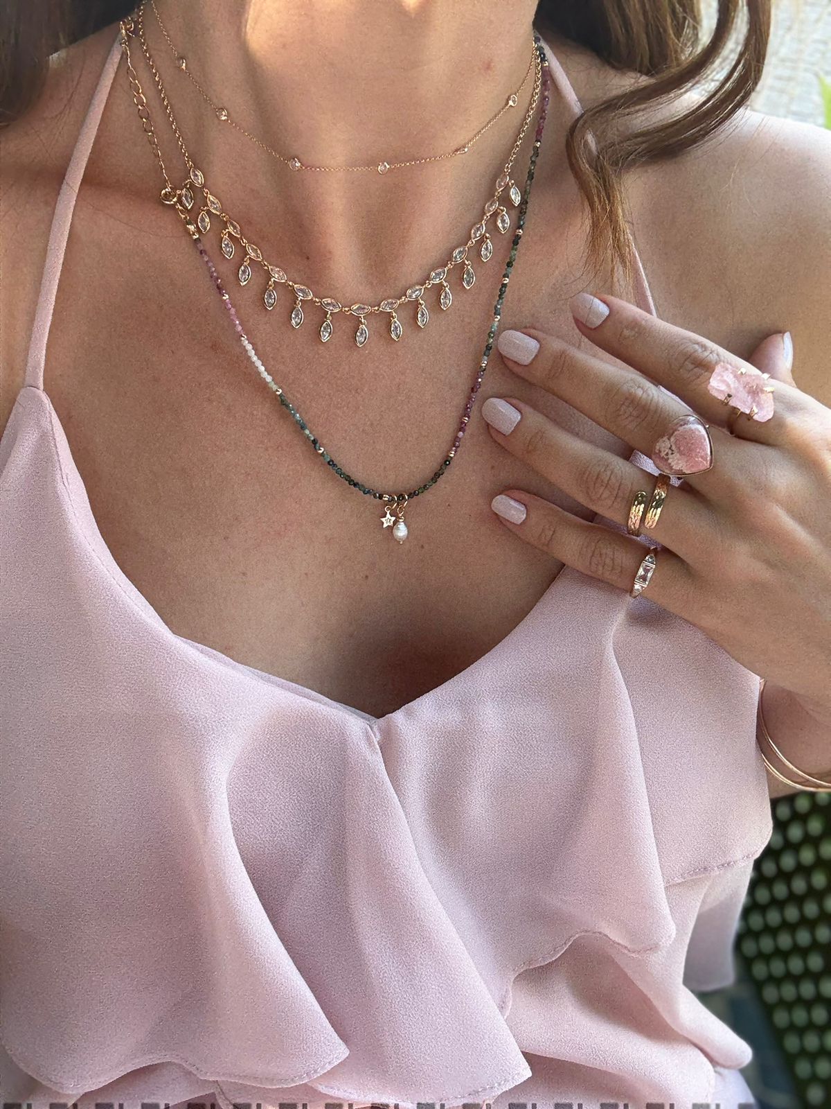 CHOKER PARADISE OURO