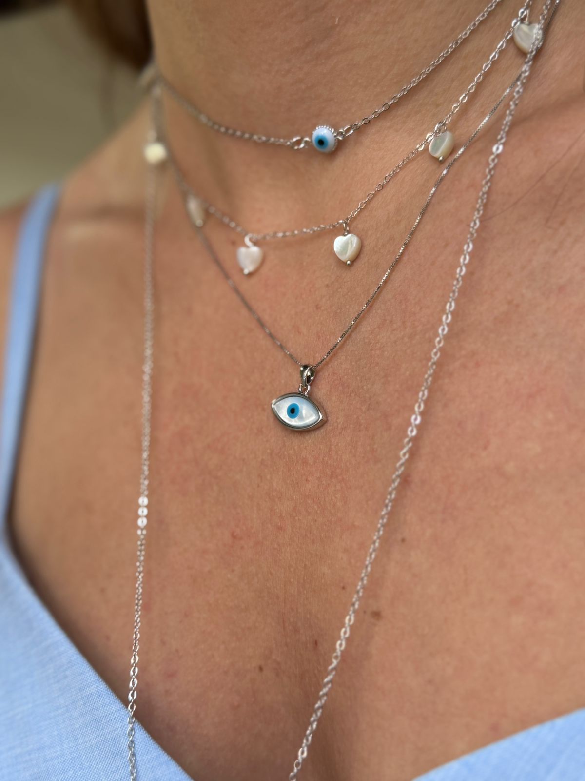 CHOKER OLHO GREGO RÓDIO