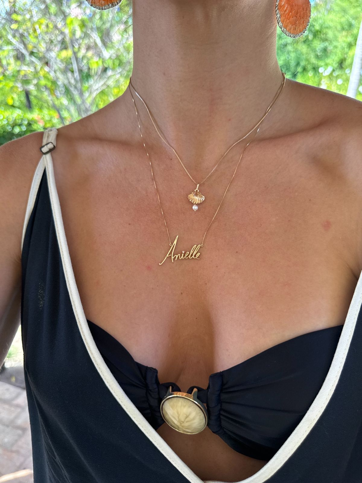 COLAR PÉROLA DE COZUMEL OURO