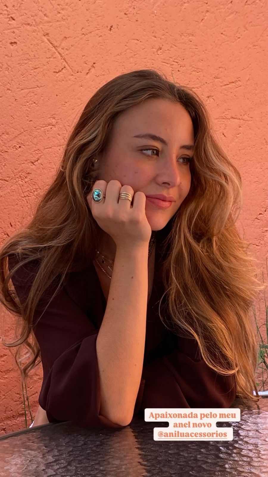 ANEL AMOR PRÓPRIO ABALONE OURO AJUSTÁVEL