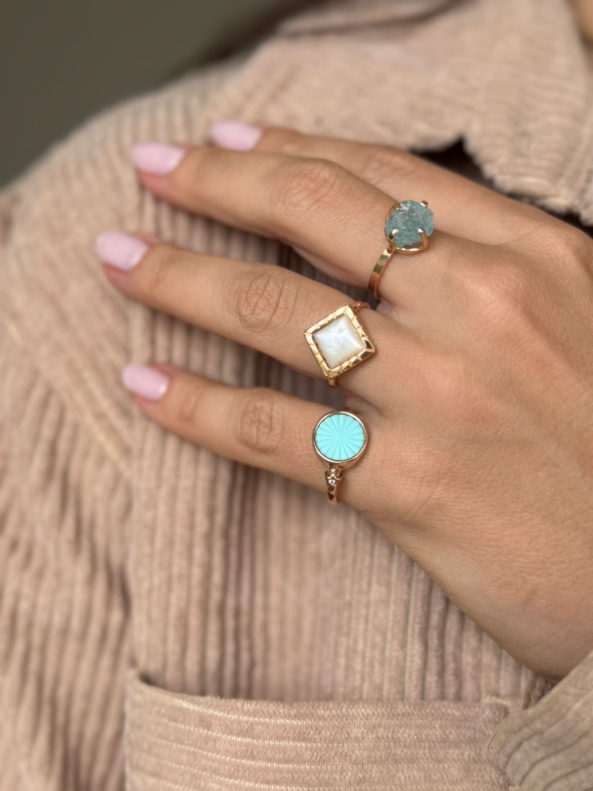 ANEL MIQUERINOS MADRE OURO