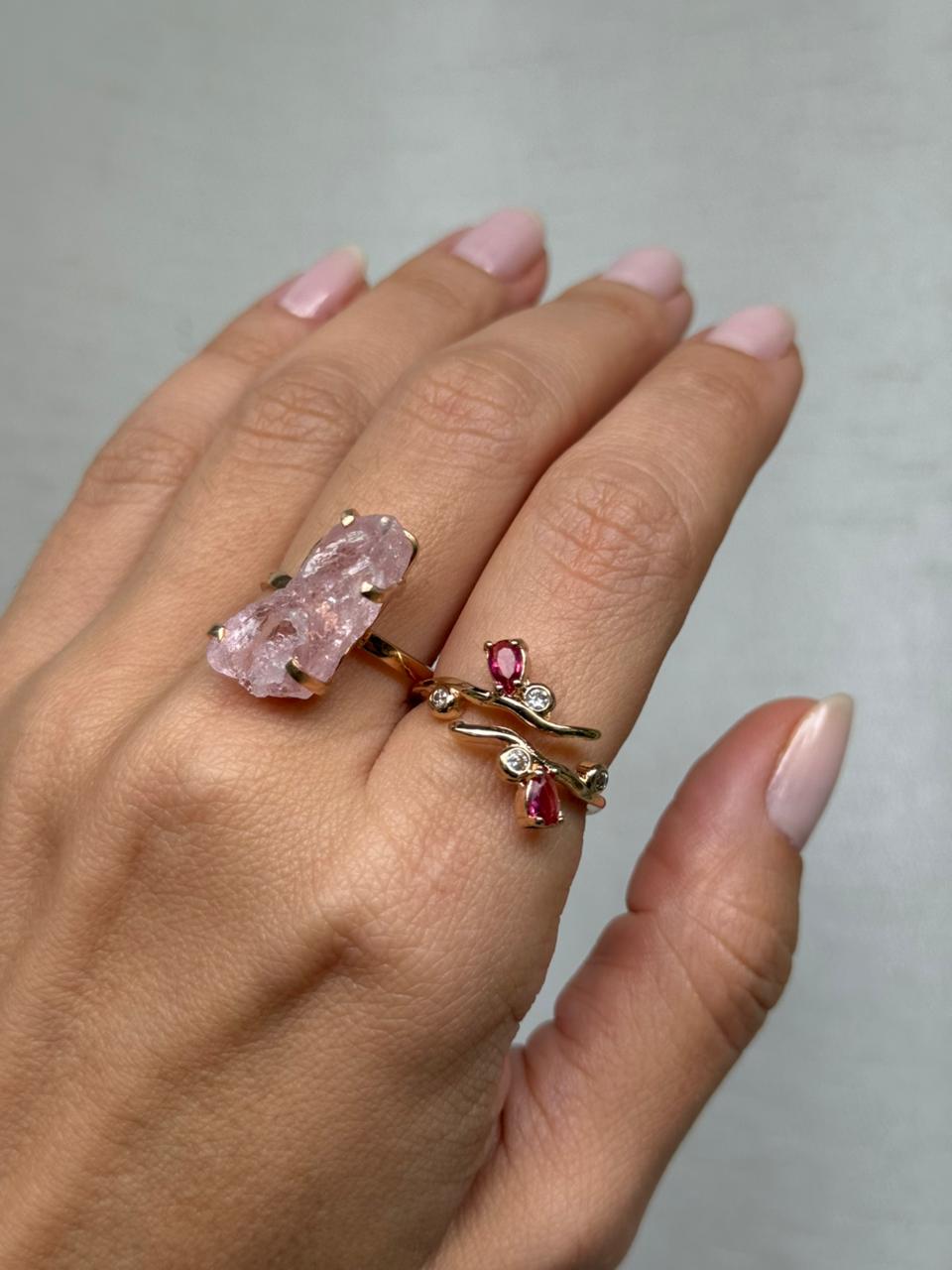 ANEL FLORESCER ROSA OURO