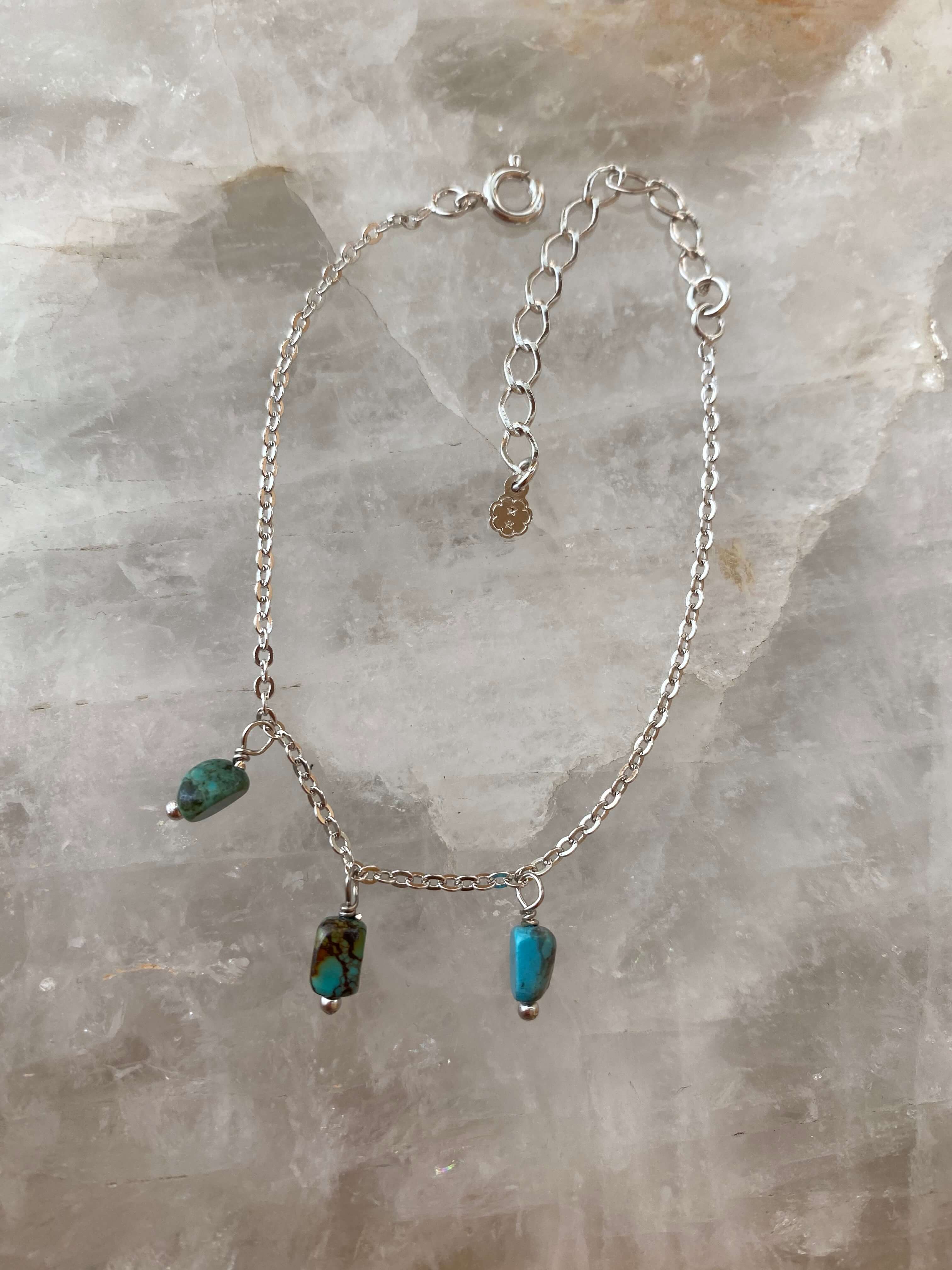 PULSEIRA ANI TURQUESA RODIO