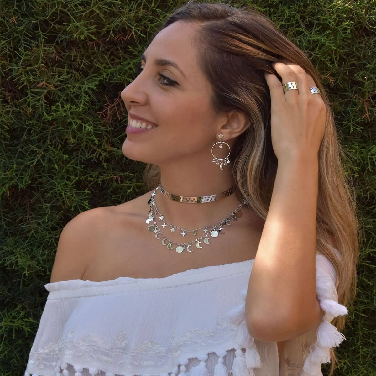 CHOKER CONSTELAÇÃO RÓDIO - Anilú