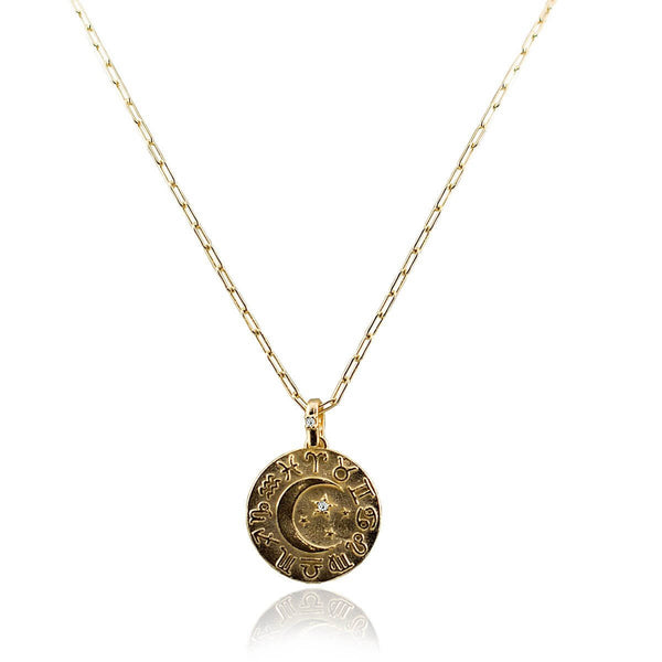 COLAR MAPA ASTRAL OURO
