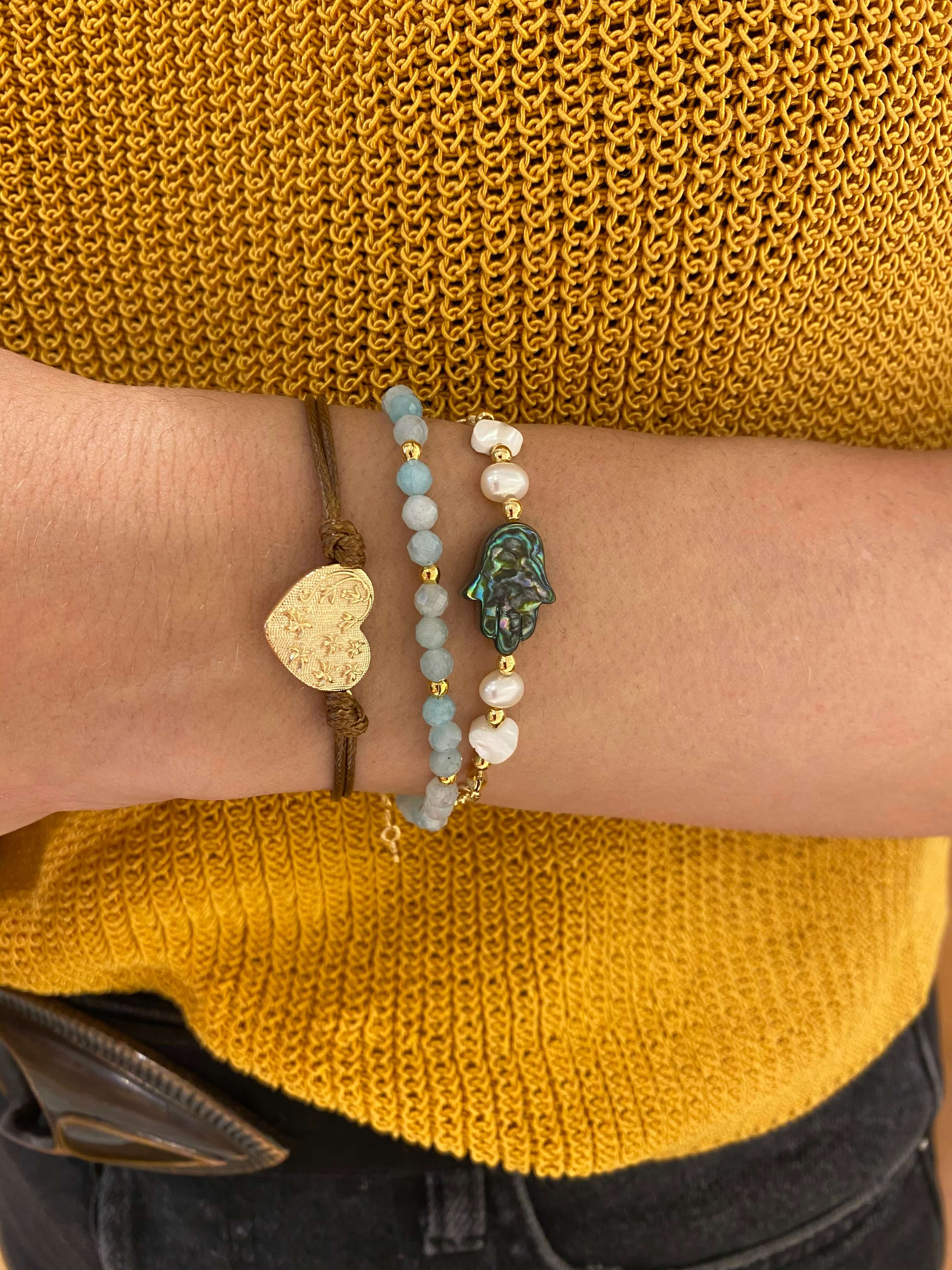 PULSEIRA AMOR OURO