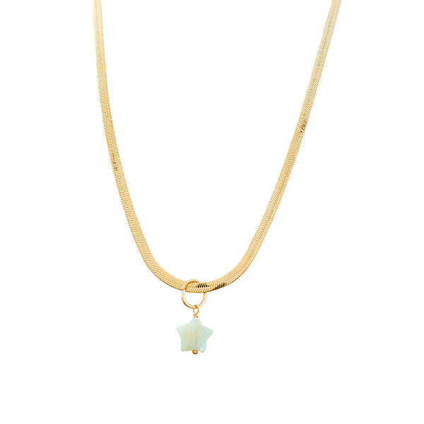 COLAR CÉU ESTRELADO OURO