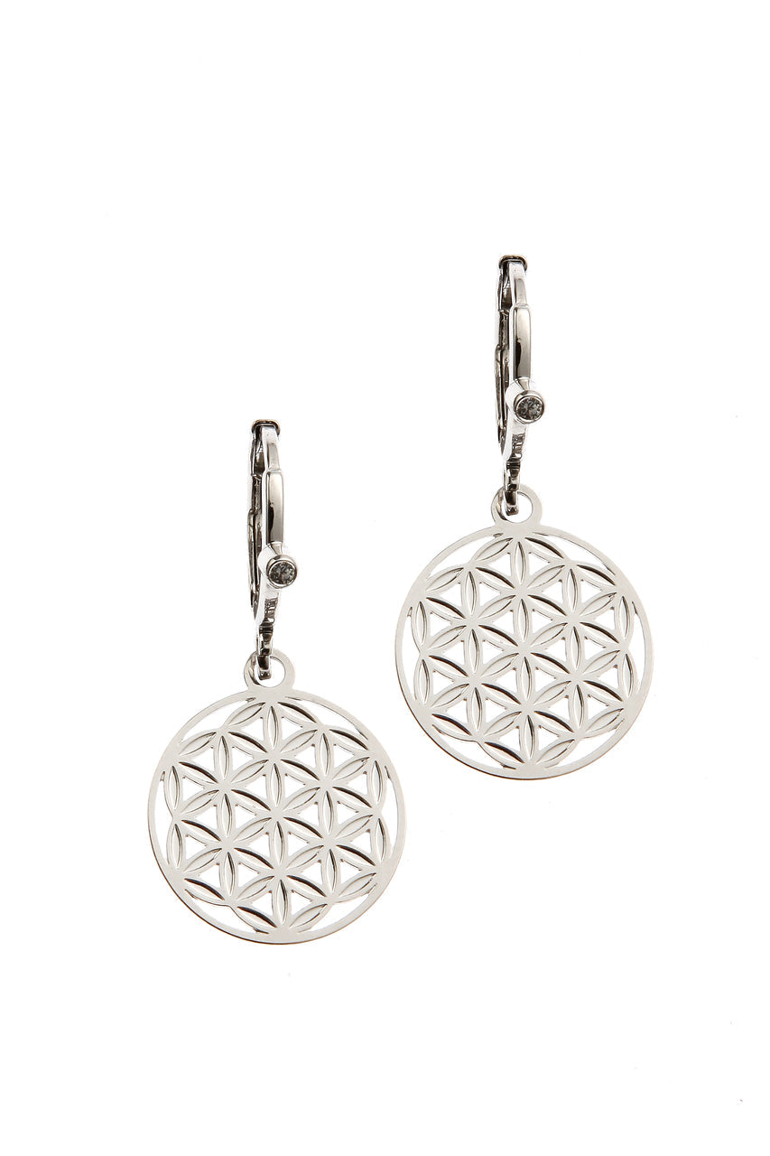 ARGOLA FLOR DA VIDA RODIO