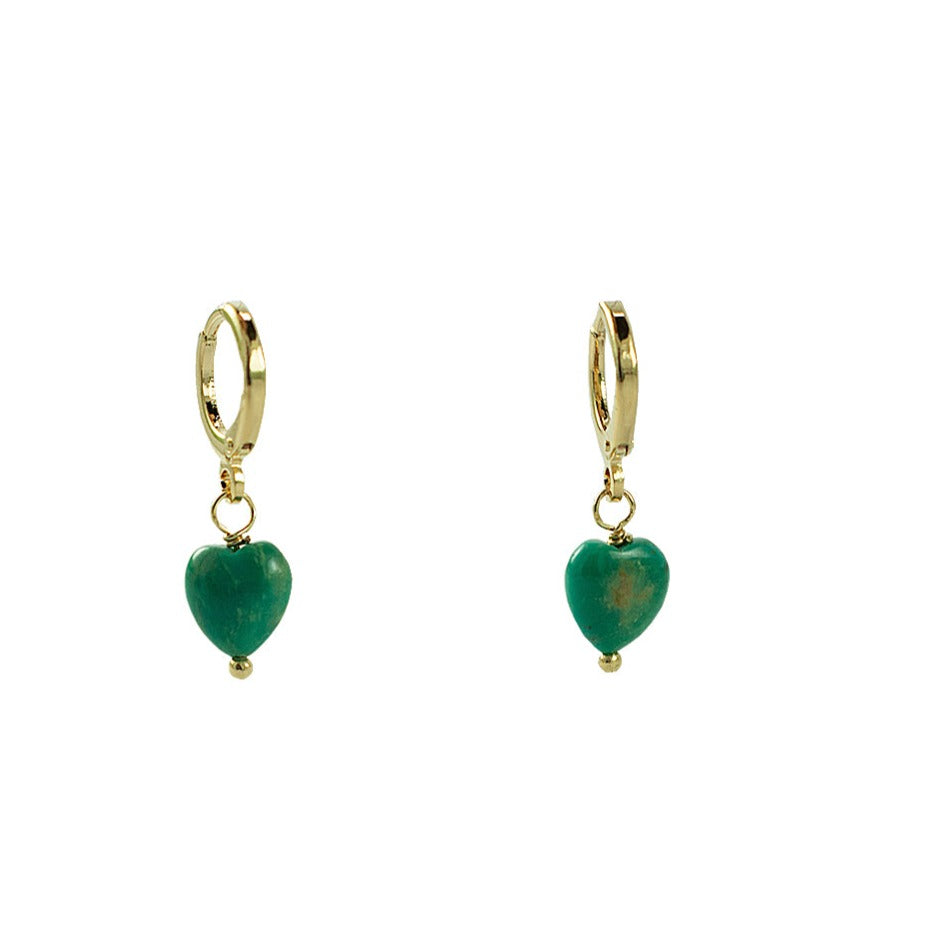 ARGOLA SEDONA TURQUESA OURO