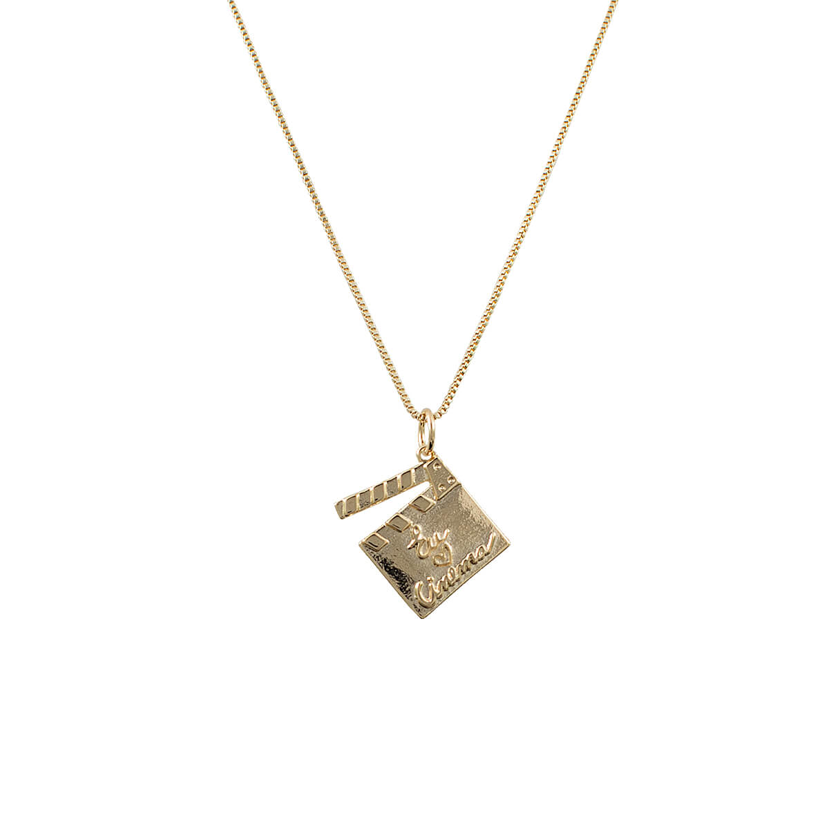 COLAR CLAQUETE OURO