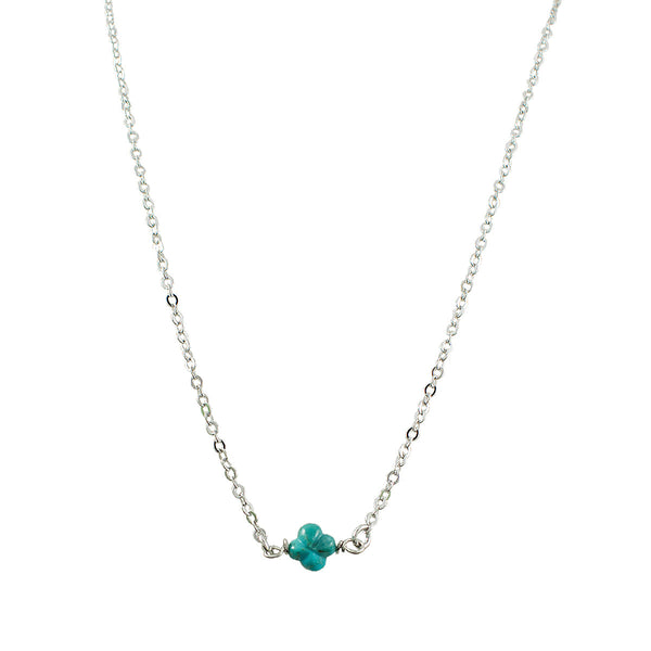 CHOKER TURQUESA RODIO