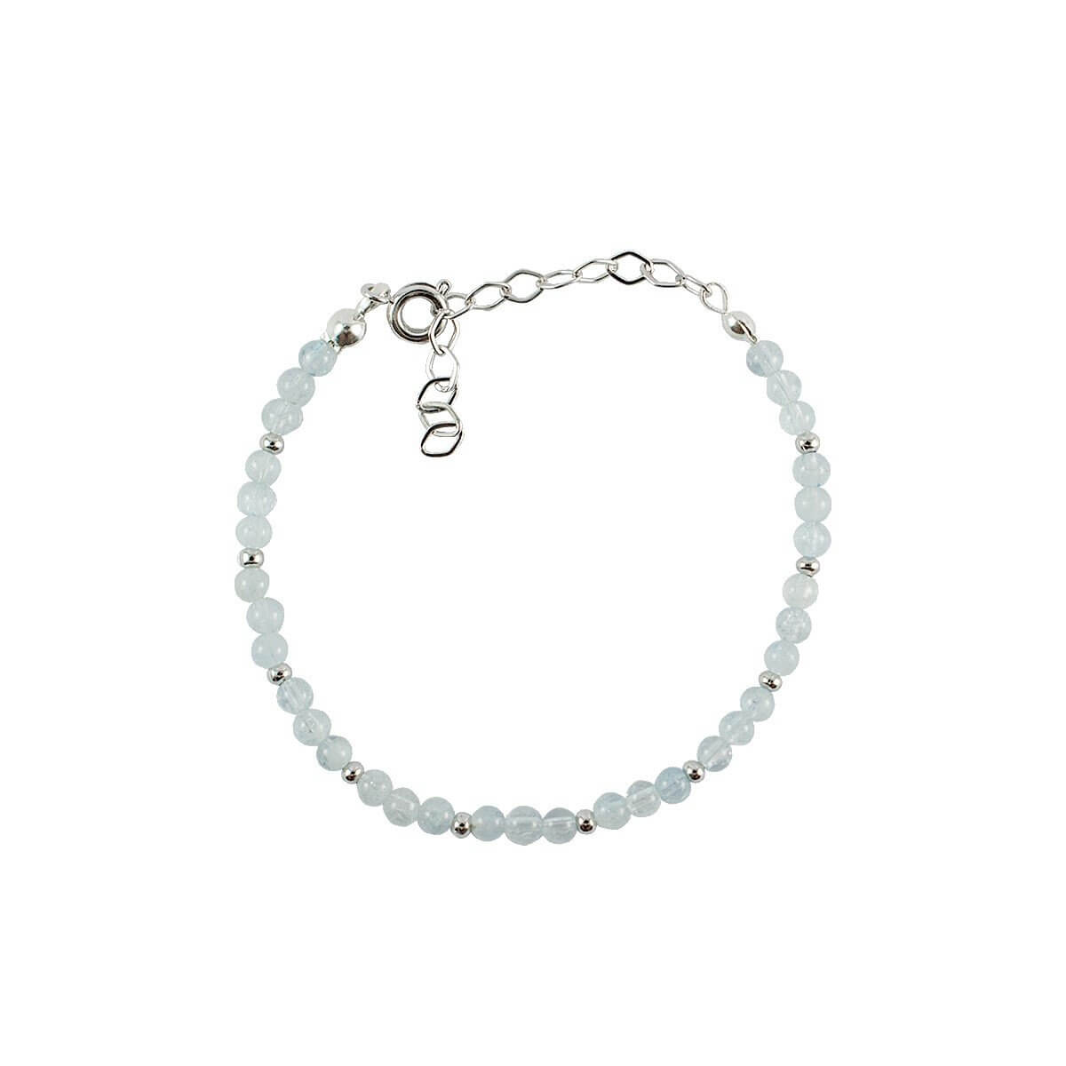 PULSEIRA MINI ÁGUA MARINHA RÓDIO - Anilú