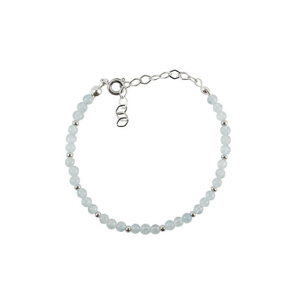 PULSEIRA MINI ÁGUA MARINHA RÓDIO