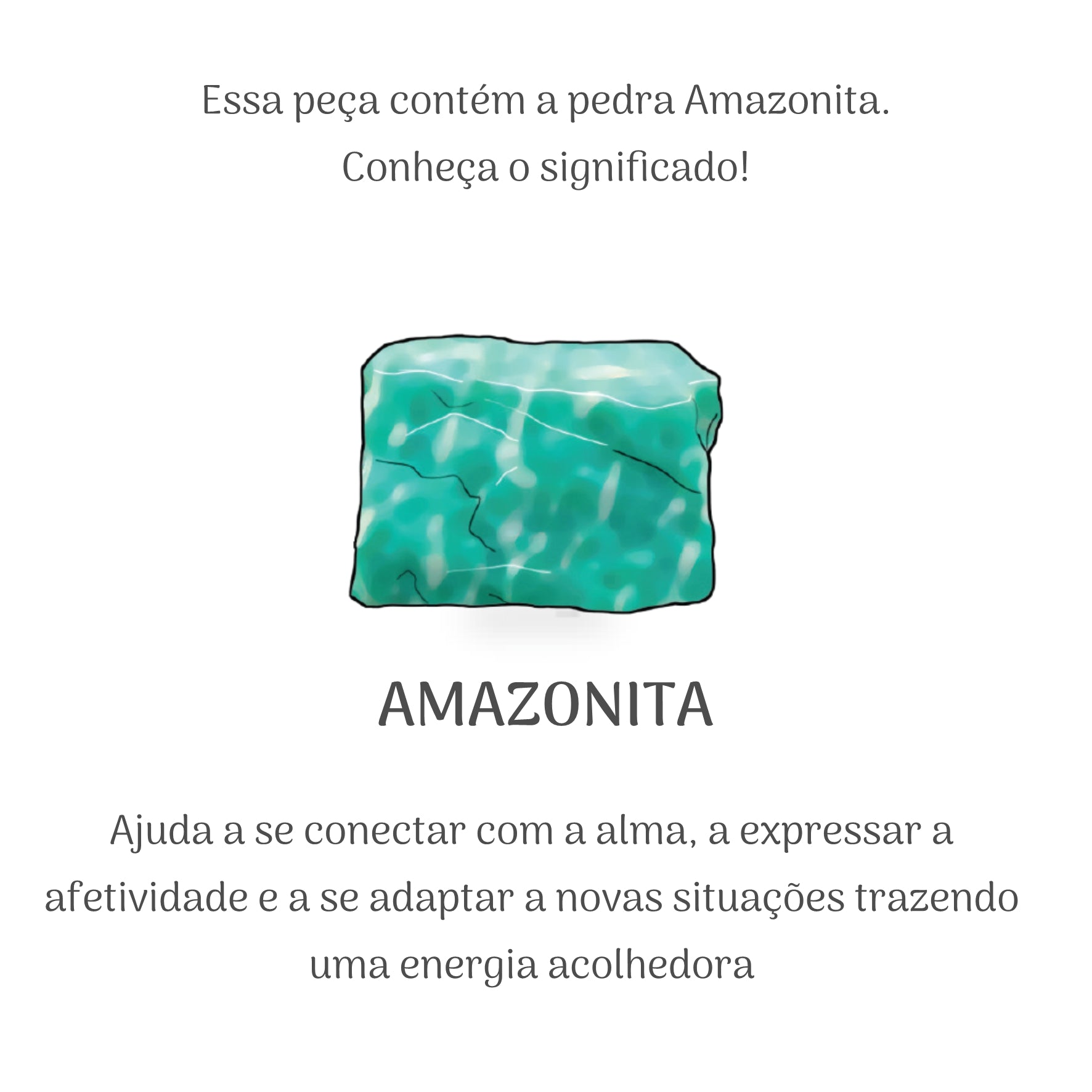Pulseira Presença Amazonita Ródio
