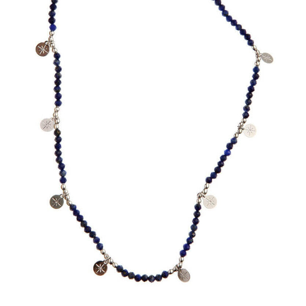 COLAR INTUICAO DO LAPIS LAZULI RODIO