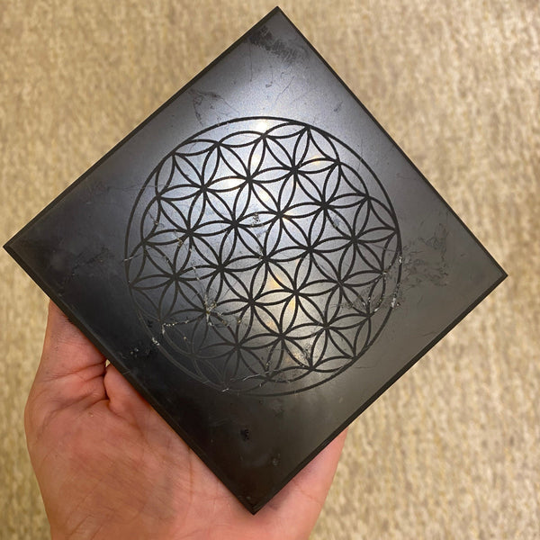 SHUNGUITA PLACA QUADRADA