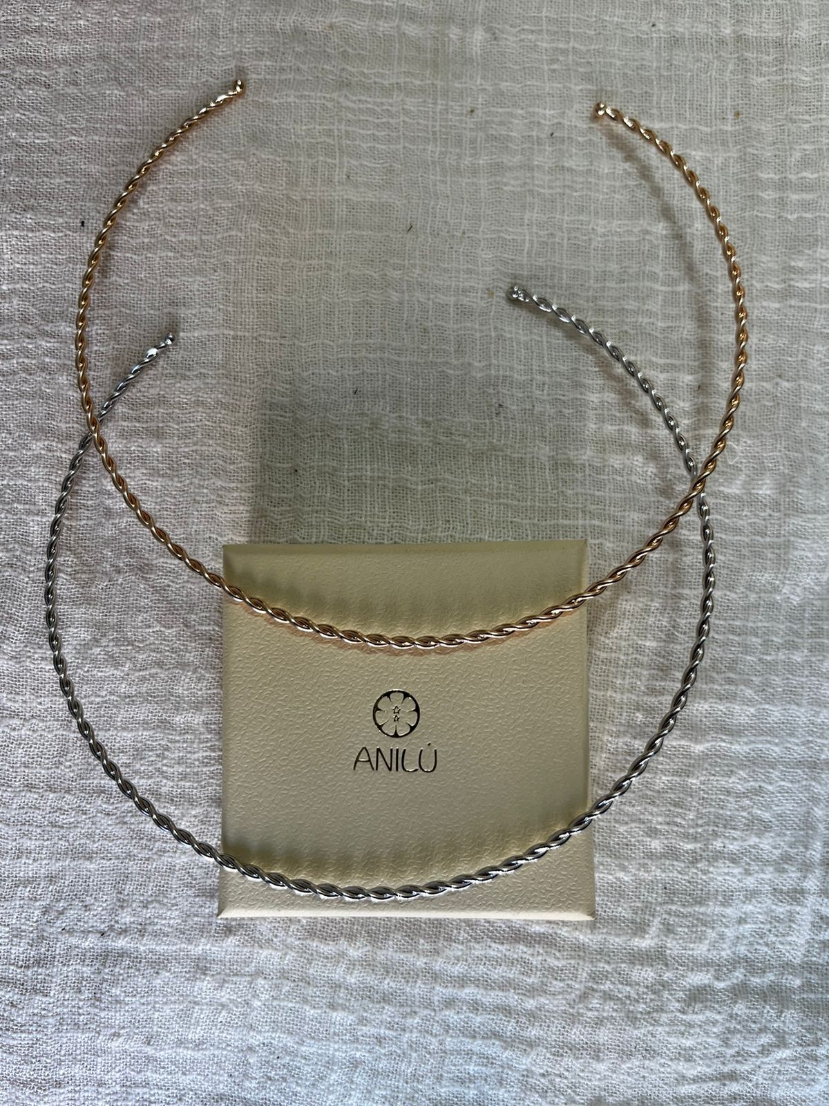 CHOKER TORCIDINHO OURO AJUSTÁVEL