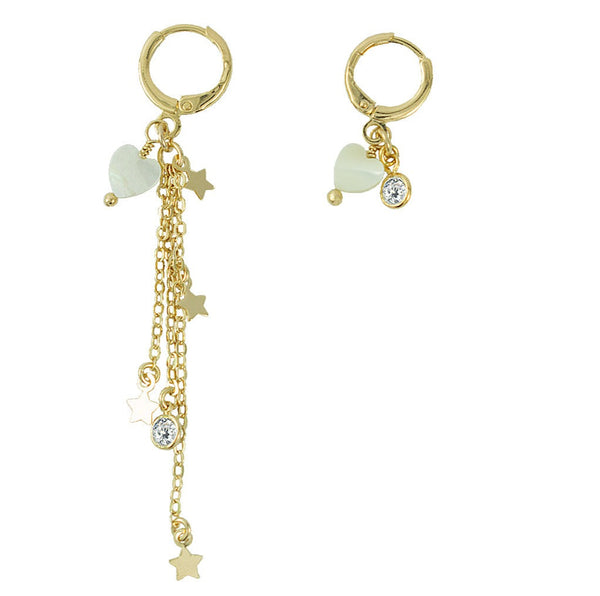 ARGOLA CHUVA DE AMOR OURO