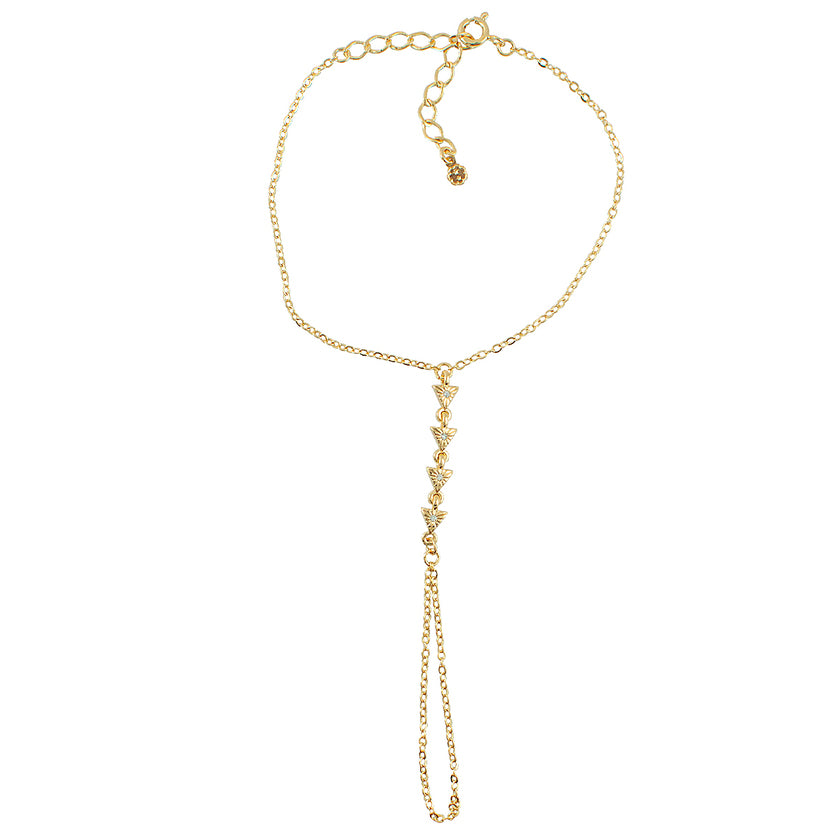 Pulseira de Mão Egito Ouro