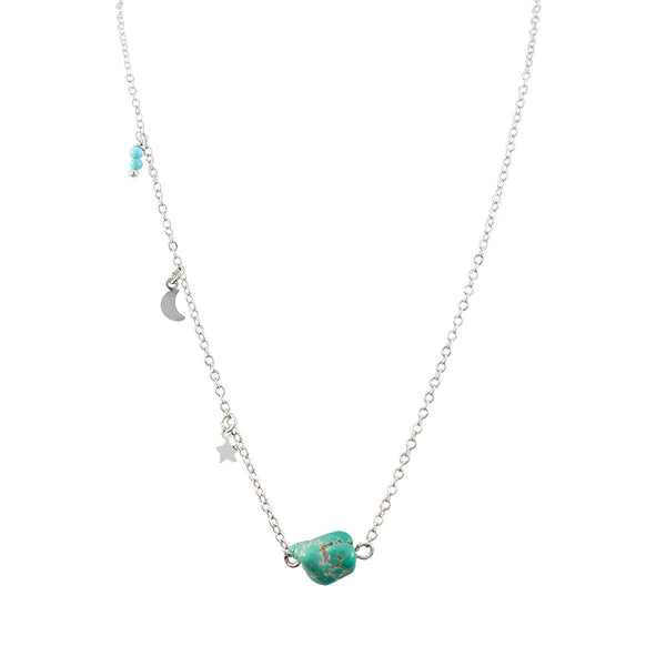 CHOKER PETIT SKY TURQUESA RODIO