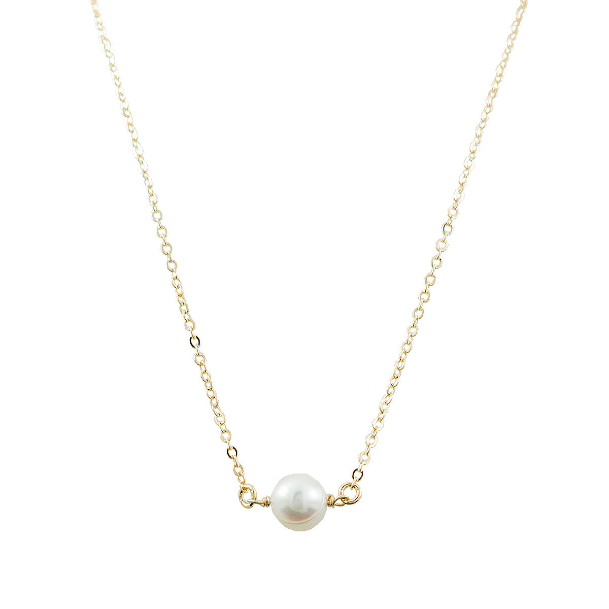 CHOKER PEROLA OURO
