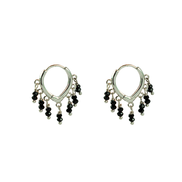 ARGOLA VERÃO ESPINÉLIO RÓDIO