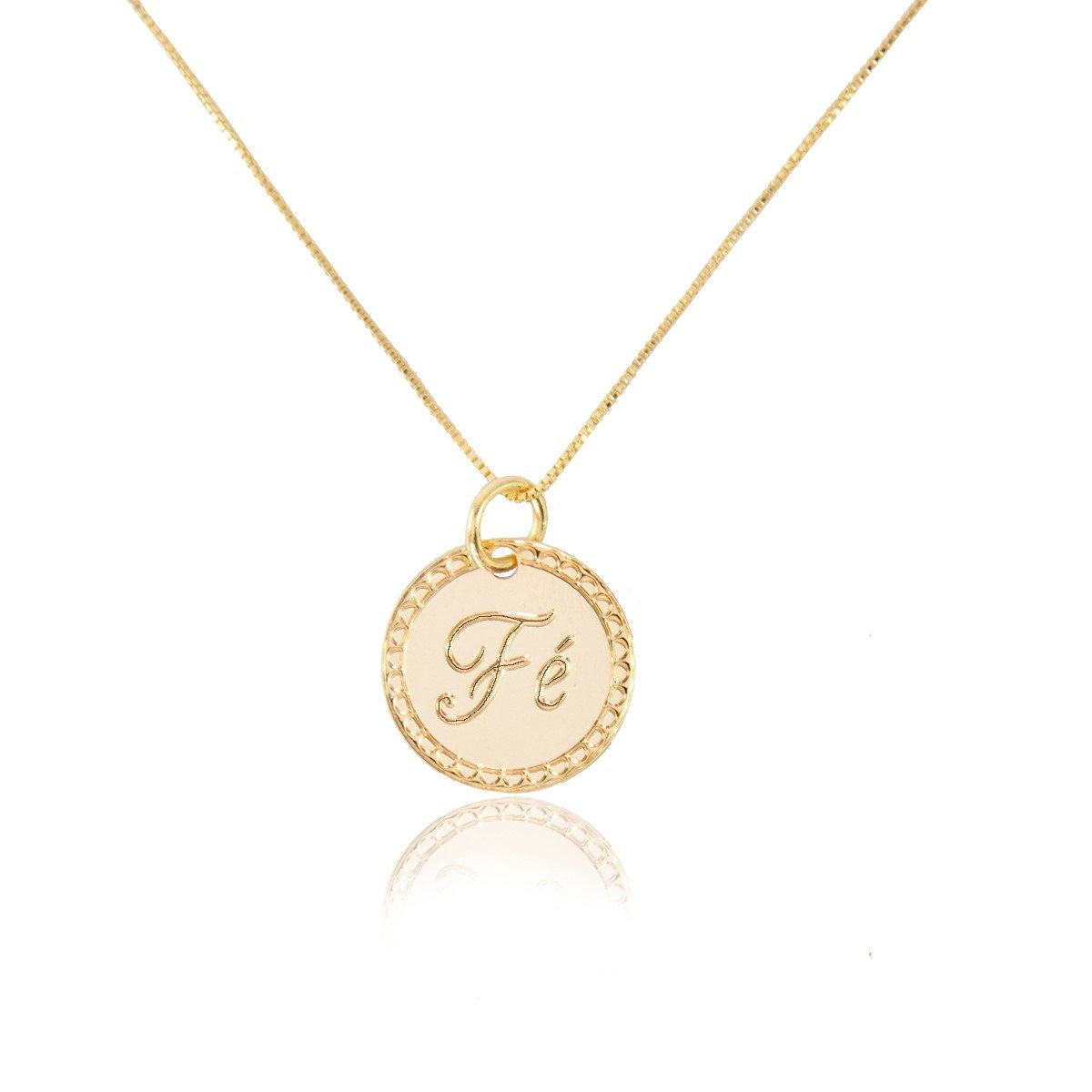 COLAR FÉ OURO - Anilú