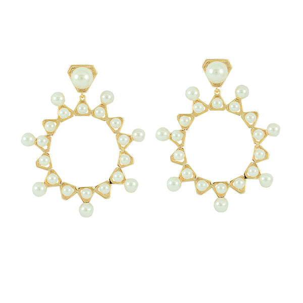 BRINCO PÉROLA SOLAR OURO