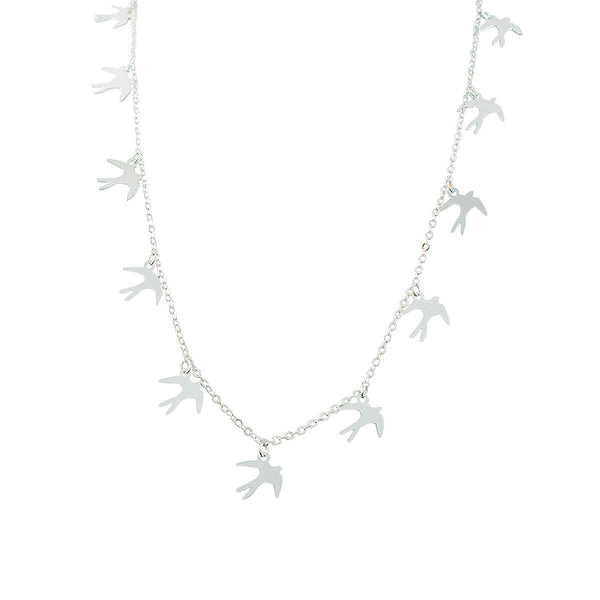 Colar Liberdade Ródio