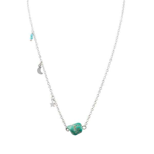 CHOKER PETIT SKY TURQUESA RODIO