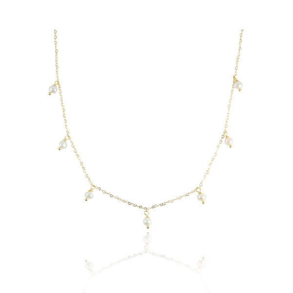 COLAR PÉROLAS DE JUPITER OURO