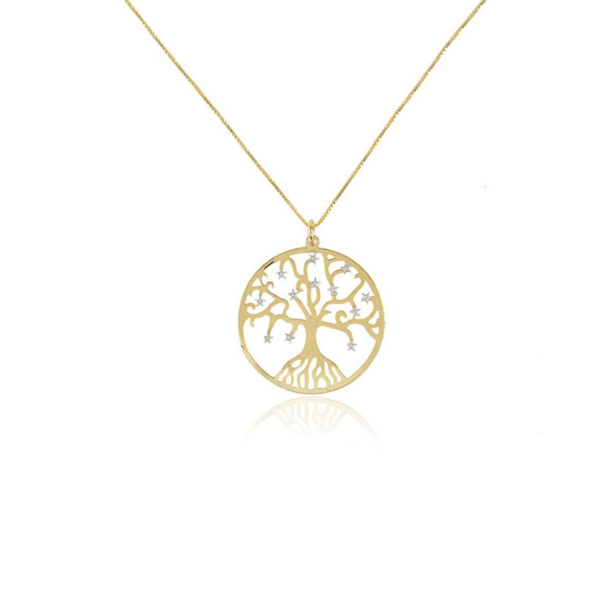 COLAR ÁRVORE DA VIDA OURO - Anilú