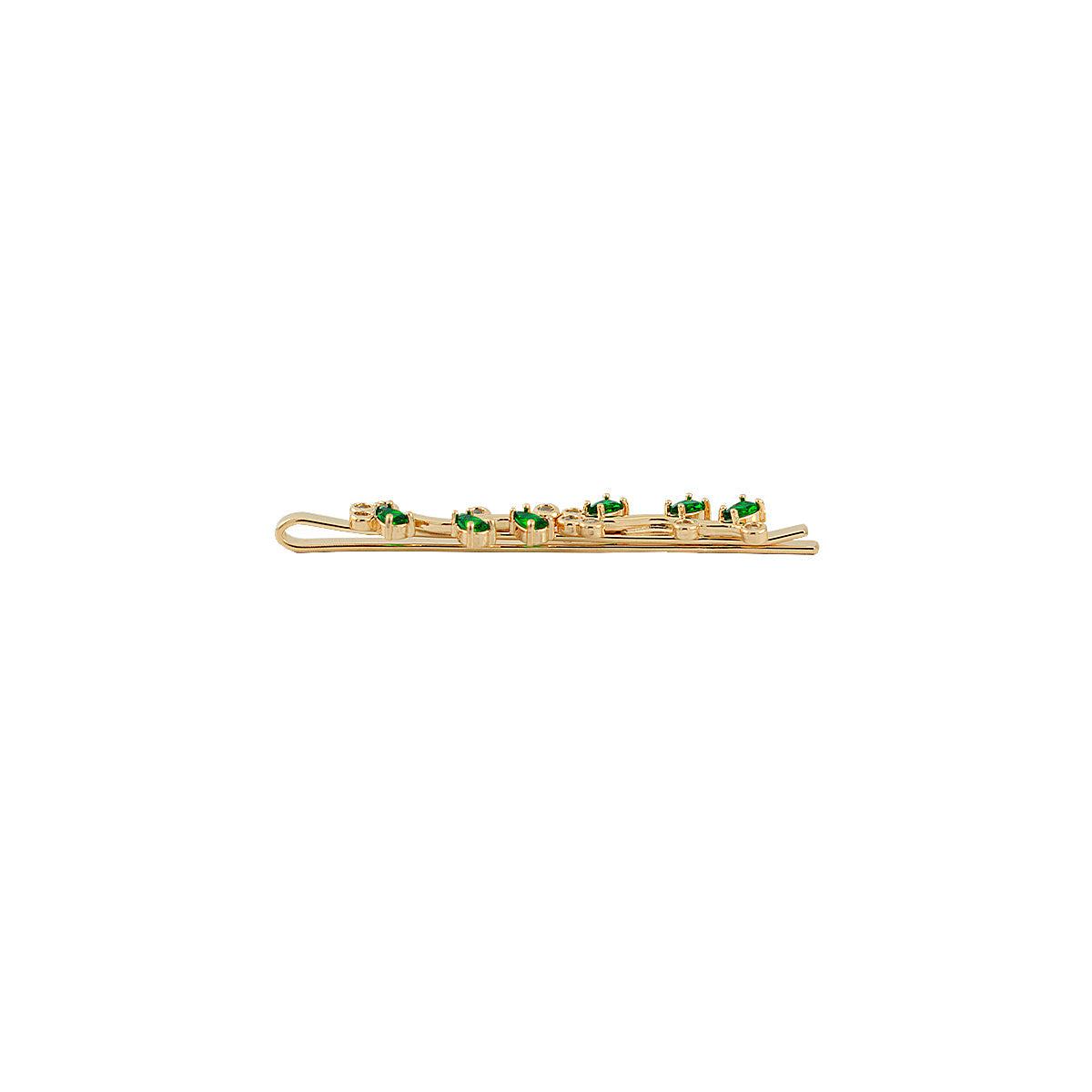 PRESILHA FLORESCER VERDE OURO