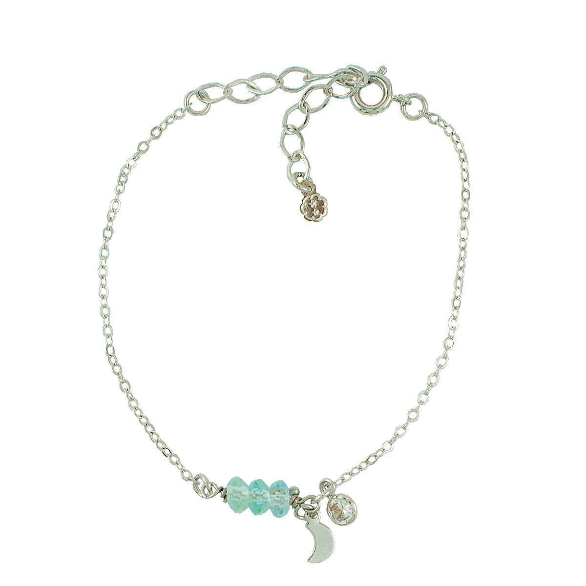 PULSEIRA ÁGUA MARINHA CELESTIAL RÓDIO